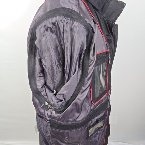 SCOTTeVEST- Mens Large SeV TEC Convertible Travel Jacket -Black - Picture 8 of 16